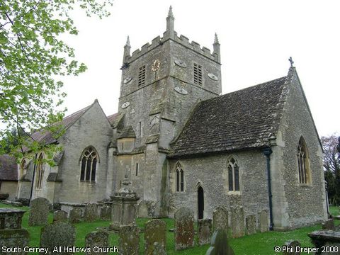 Recent Photograph of All Hallows Church (South Cerney)