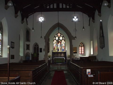 Recent Photograph of Inside All Saints Church (Stone)