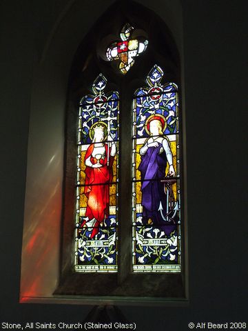 Recent Photograph of All Saints Church (Stained Glass) (Stone)