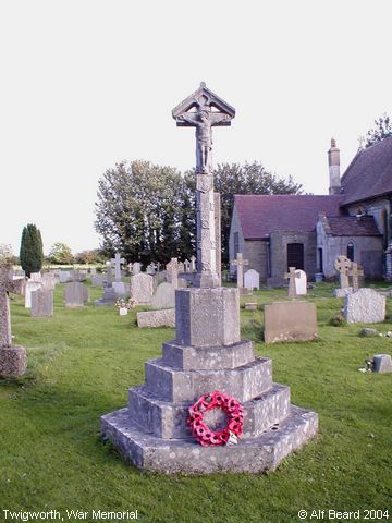 Recent Photograph of War Memorial (Twigworth)