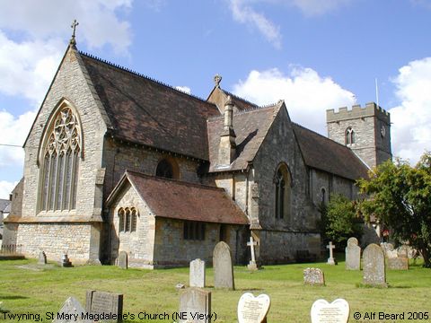 Recent Photograph of St Mary Magdalene's Church (NE View) (Twyning)