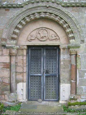 Recent Photograph of St Mary's Church (Norman Doorway) (Upleadon)