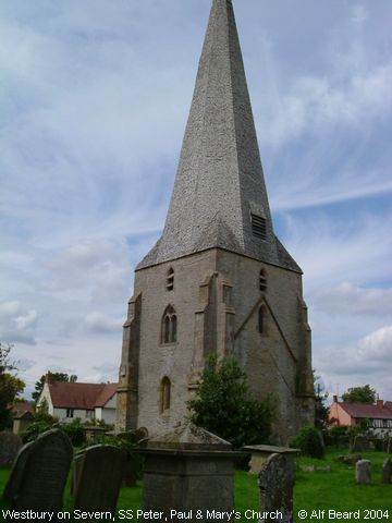 Recent Photograph of St Peter, Paul & St Mary's Church (Westbury on Severn)