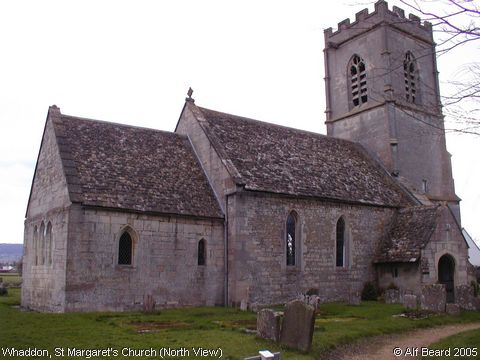 Recent Photograph of St Margaret's Church (North View) (Whaddon)