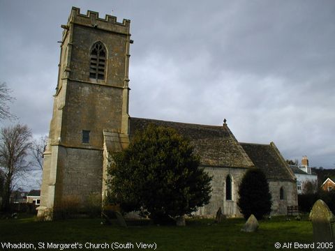 Recent Photograph of St Margaret's Church (South View) (Whaddon)