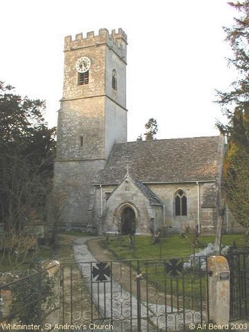 Recent Photograph of St Andrew's Church (Whitminster)