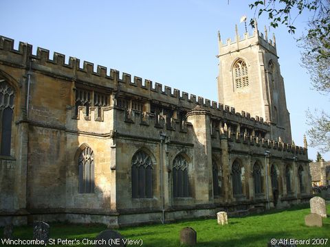 Recent Photograph of St Peter's Church (NE View) (Winchcombe)