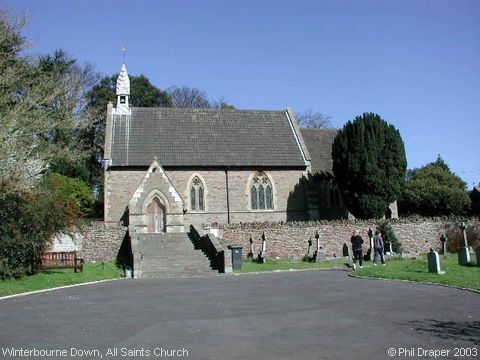 Recent Photograph of All Saints Church (Winterbourne Down)