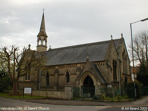 Recent Photograph of St Mark's Church (Woodmancote by Dursley)