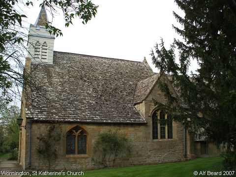 Recent Photograph of St Katherine's Church (Wormington)