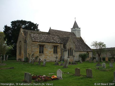 Recent Photograph of St Katherine's Church (N. View) (Wormington)