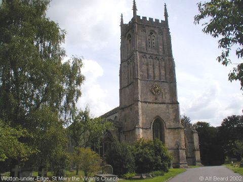 Recent Photograph of St Mary's Church (2002) (Wotton under Edge)