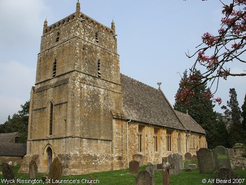 Recent Photograph of St Laurence's Church (Wyck Rissington)