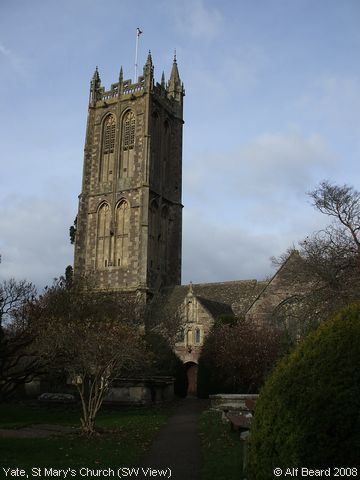 Recent Photograph of St Mary's Church (SW View) (Yate)