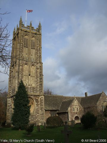 Recent Photograph of St Mary's Church (South View) (Yate)