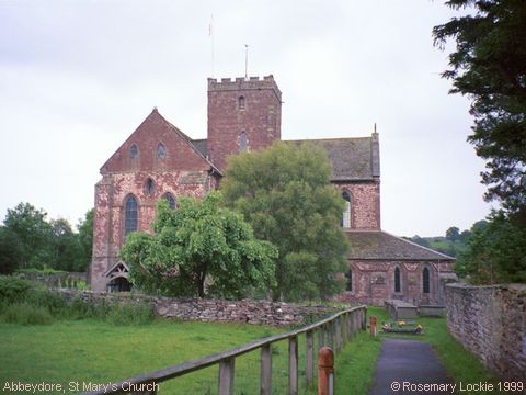 Recent Photograph of St Mary's Church (Abbeydore)