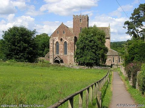 Recent Photograph of St Mary's Church (Abbeydore)