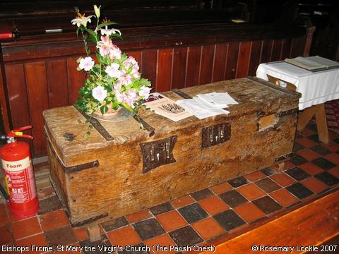 Recent Photograph of St Mary the Virgin's Church (The Parish Chest) (Bishops Frome)
