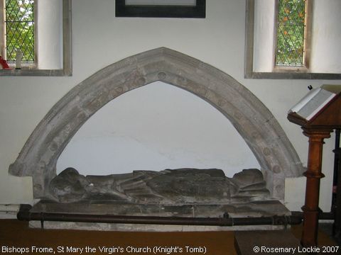Recent Photograph of St Mary the Virgin's Church (Knight's Tomb) (Bishops Frome)