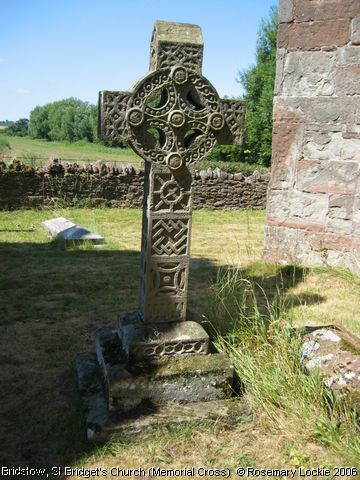 Recent Photograph of St Bridget's Church (Memorial Cross) (Bridstow)