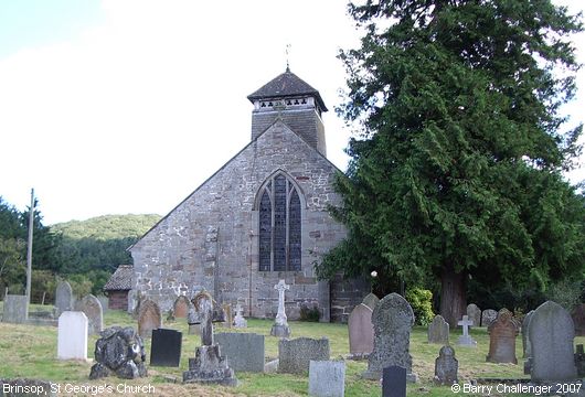 Recent Photograph of St George's Church (Brinsop)