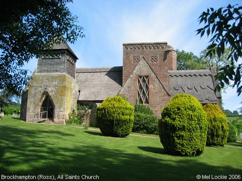 Recent Photograph of All Saints Church (Brockhampton by Ross)