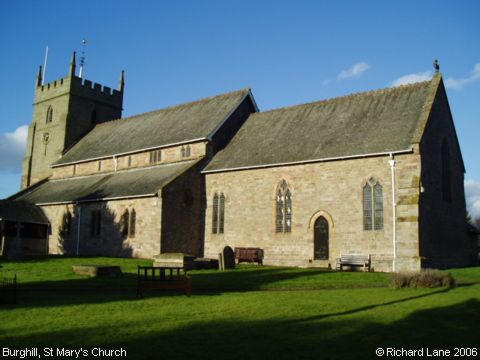 Recent Photograph of St Mary's Church (Burghill)