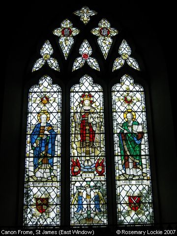 Recent Photograph of St James's Church (East Window) (Canon Frome)