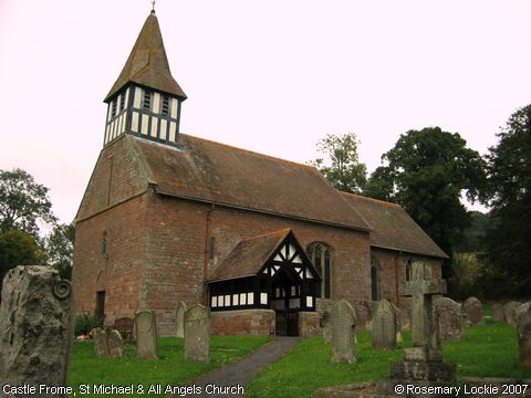 Recent Photograph of St Michael & All Angels Church (Castle Frome)