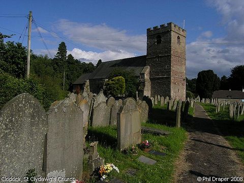 Recent Photograph of St Clydawg's Church (Clodock)