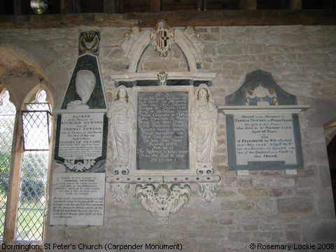 Recent Photograph of St Peter's Church (Carpender Monument) (Dormington)