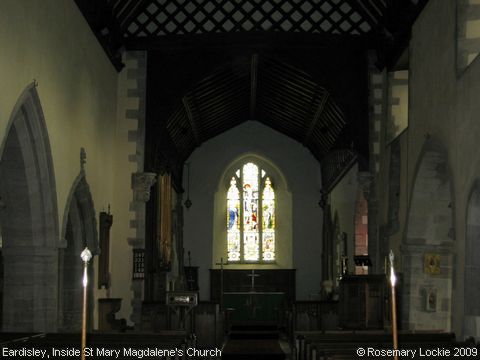 Recent Photograph of Inside St Mary Magdalene's Church (Eardisley)