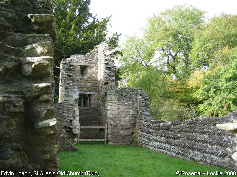 Recent Photograph of St Giles's Old Church (Ruin) (Edvin Loach)