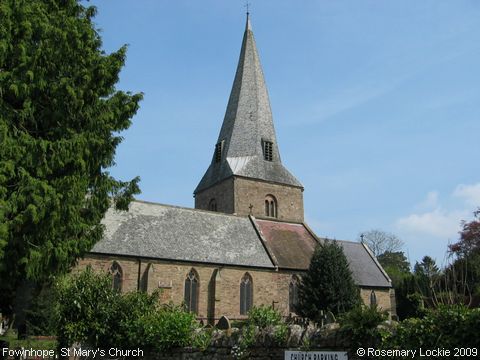 Recent Photograph of St Mary's Church (Fownhope)