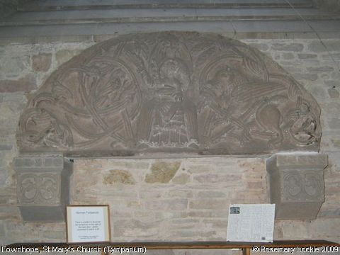 Recent Photograph of St Mary's Church (Tympanum) (Fownhope)
