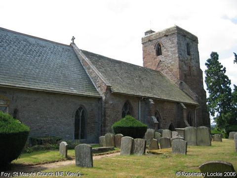 Recent Photograph of St Mary's Church (NE View) (Foy)
