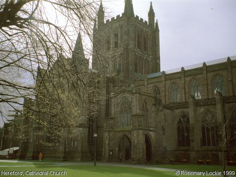 Recent Photograph of Cathedral Church (Hereford)