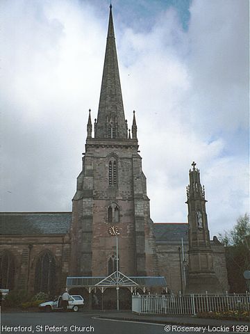 Recent Photograph of St Peter's Church (Hereford)