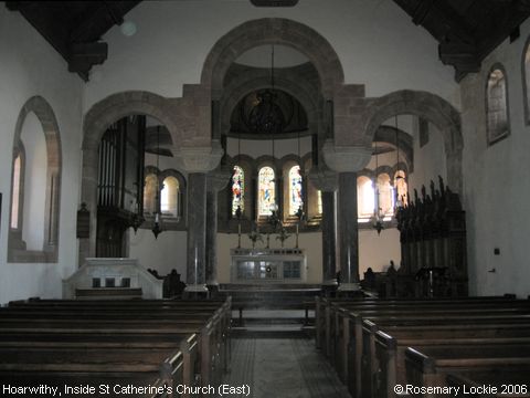 Recent Photograph of Inside St Catherine's Church (2006) (Hoarwithy)