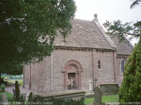 Recent Photograph of St Mary & St David's Church (Kilpeck)