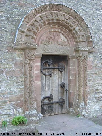 Recent Photograph of St Mary & St David's Church (Doorway) (Kilpeck)