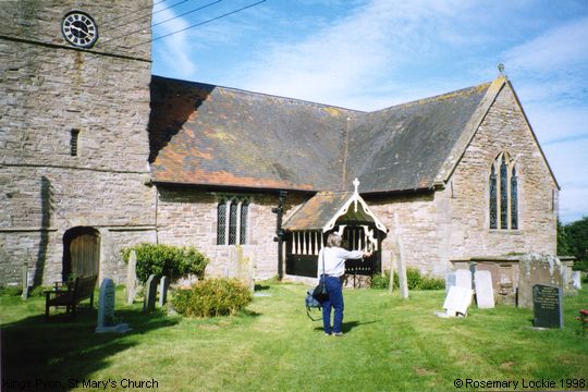 Recent Photograph of St Mary's Church (Kings Pyon)