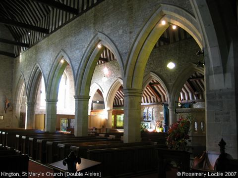 Recent Photograph of St Mary's Church (Double Aisles) (Kington)
