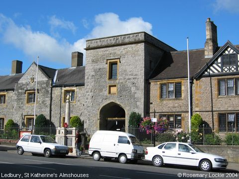 Recent Photograph of St Katherine's Almshouses (Ledbury)