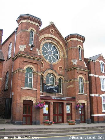 Recent Photograph of Methodist Church (Ledbury)