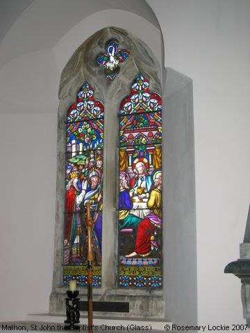 Recent Photograph of St John the Baptist's Church (Glass) (Mathon)