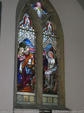 Recent Photograph of St John the Baptist's Church (Glass -2) (Mathon)
