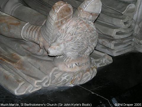Recent Photograph of St Bartholomew's Church (Sir John Kyrle's Boots) (Much Marcle)