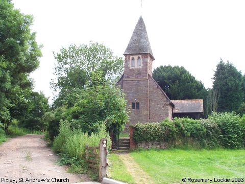 Recent Photograph of St Andrew's Church (Pixley)