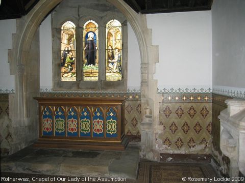 Recent Photograph of Chapel of Our Lady of the Assumption (3) (Rotherwas)